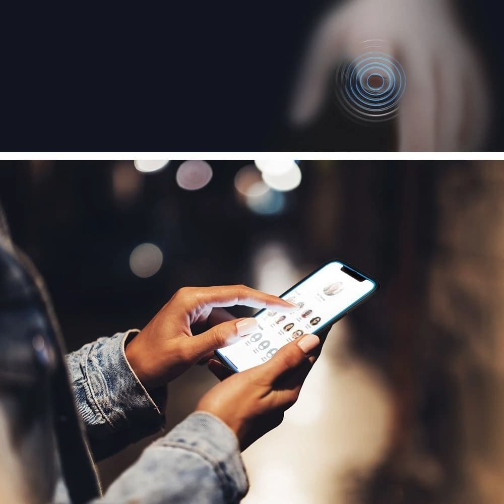 Sticlă securizată Spigen GLAS.tR AlignMaster Apple iPhone 12/12 Pro Negru [2 PACK] - 3