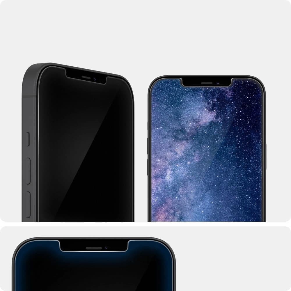 Spigen GLAS.tR ez Fit Apple iPhone 12/12 Pro [2 PACK] - 3