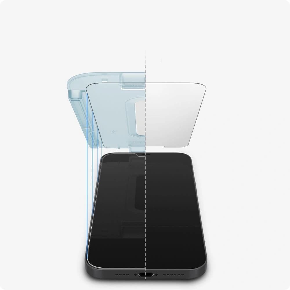 Spigen Apple Gehärtetes Glas GLAS.tR ez Fit iPhone 12 Pro Max [2 PACK] - 2