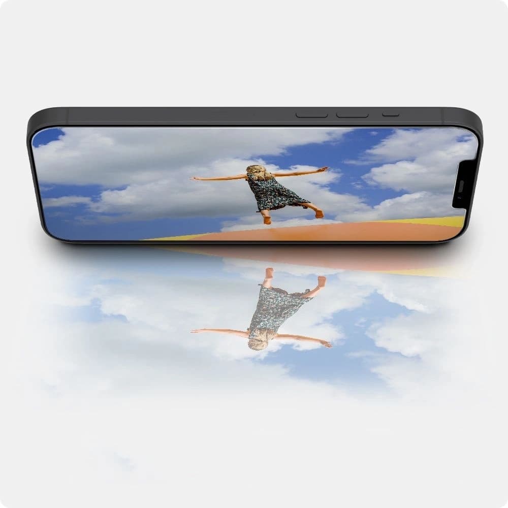 Spigen Apple Gehärtetes Glas GLAS.tR ez Fit iPhone 12 Pro Max [2 PACK] - 5