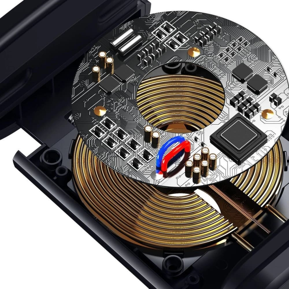 Urmă de cap pentru telefonul mobil Baseus Energy cu încărcător (Negru) - 6