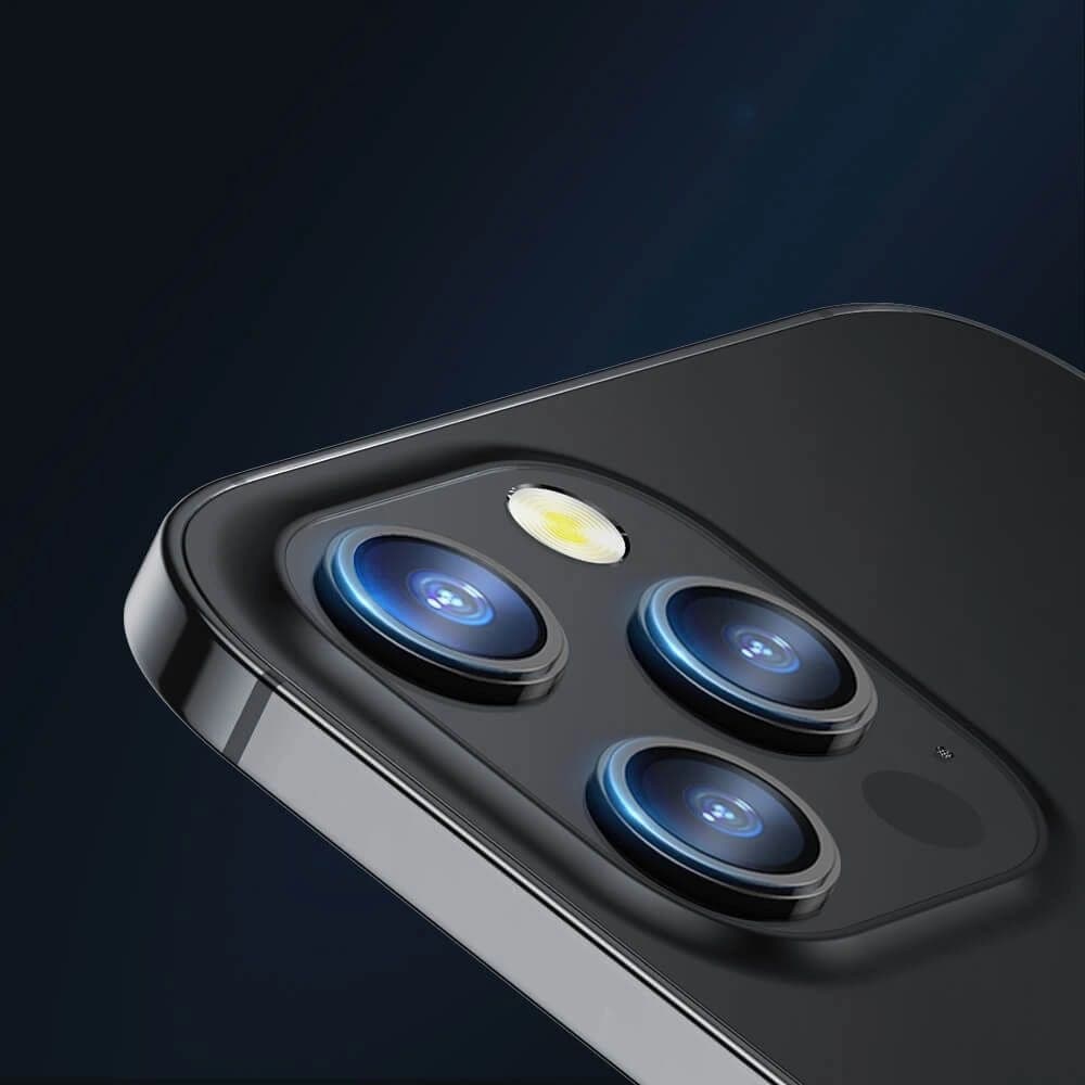Sticlă termorezistentă pentru aparat ESR Obiectiv cameră Apple iPhone 12 Pro Max [2 PACK] - 3