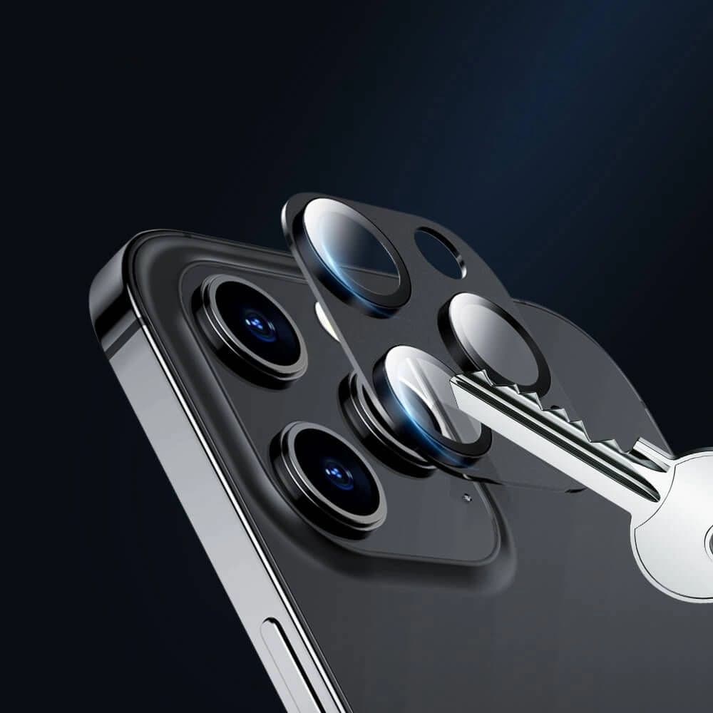 Sticlă termorezistentă pentru aparat ESR Obiectiv cameră Apple iPhone 12 Pro Max [2 PACK] - 4