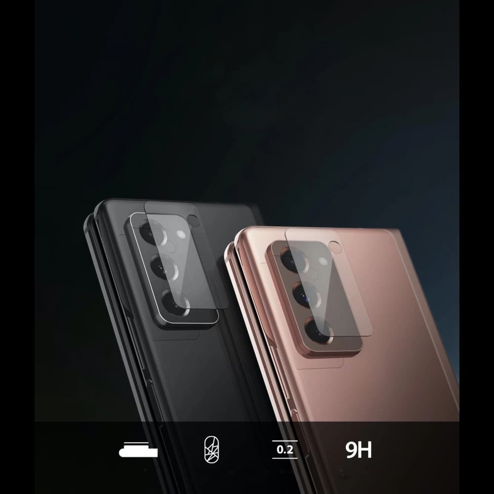Tvrzené sklo na fotoaparát Ringke Camera Glass Samsung Galaxy Z Fold 2 [3 PACK] - 2