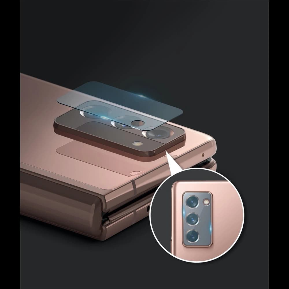 Tvrzené sklo na fotoaparát Ringke Camera Glass Samsung Galaxy Z Fold 2 [3 PACK] - 4