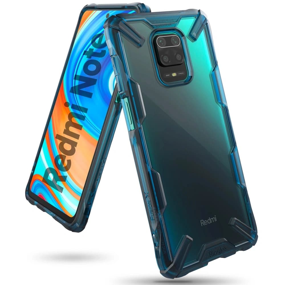 Etui Ringke Fusion-X Redmi Note 9S/9 Pro/9 Pro Max Space Blue