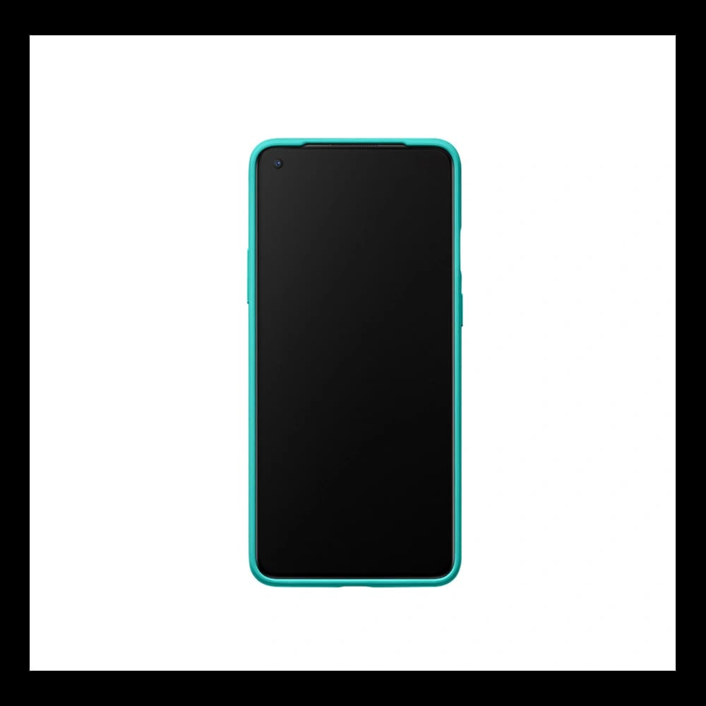 OnePlus 8T Sandstone Bumper Case Cyan - 3