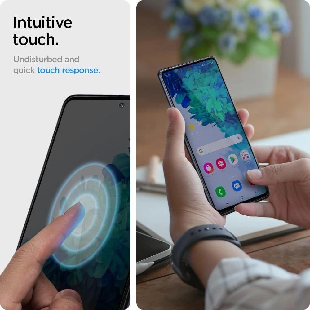 Spigen GLAS.tR Slim Samsung Galaxy S20 FE Black - 2