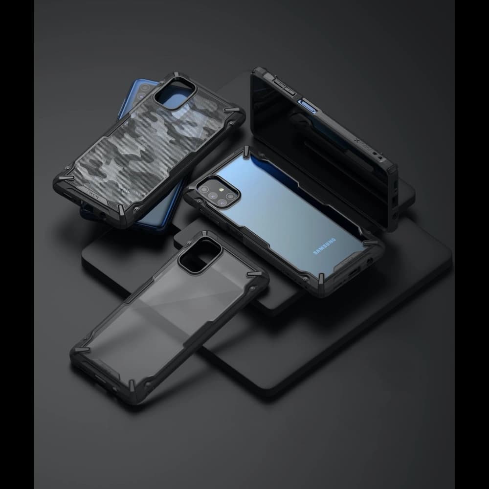 Etui Ringke Fusion-X Samsung Galaxy M51 Fekete - 2