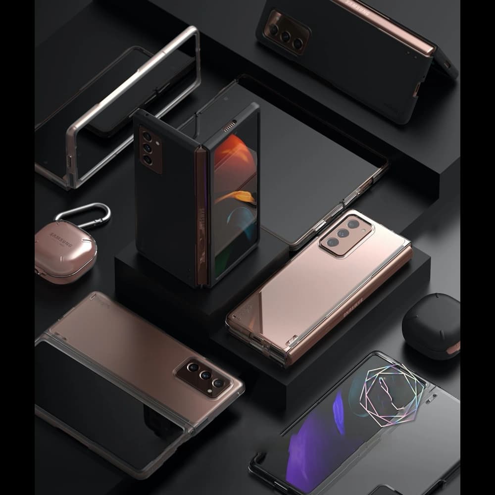 Etui Ringke Slim Samsung Galaxy Z Fold 2 Matné Čiré - 2