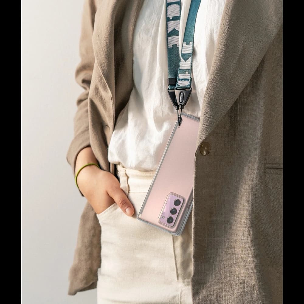 Etui Ringke Slim Samsung Galaxy Z Fold 2 Matné Čiré - 7