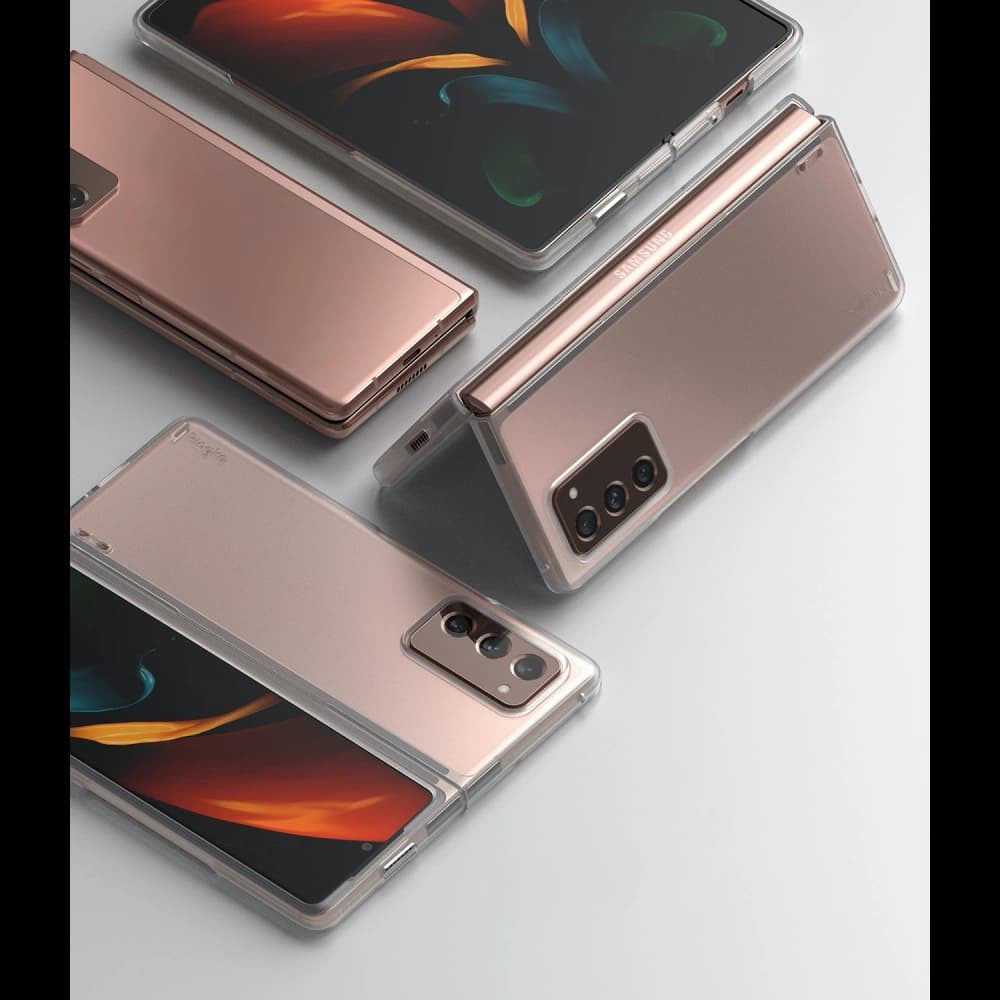 Etui Ringke Slim Samsung Galaxy Z Fold 2 Matné Čiré - 9