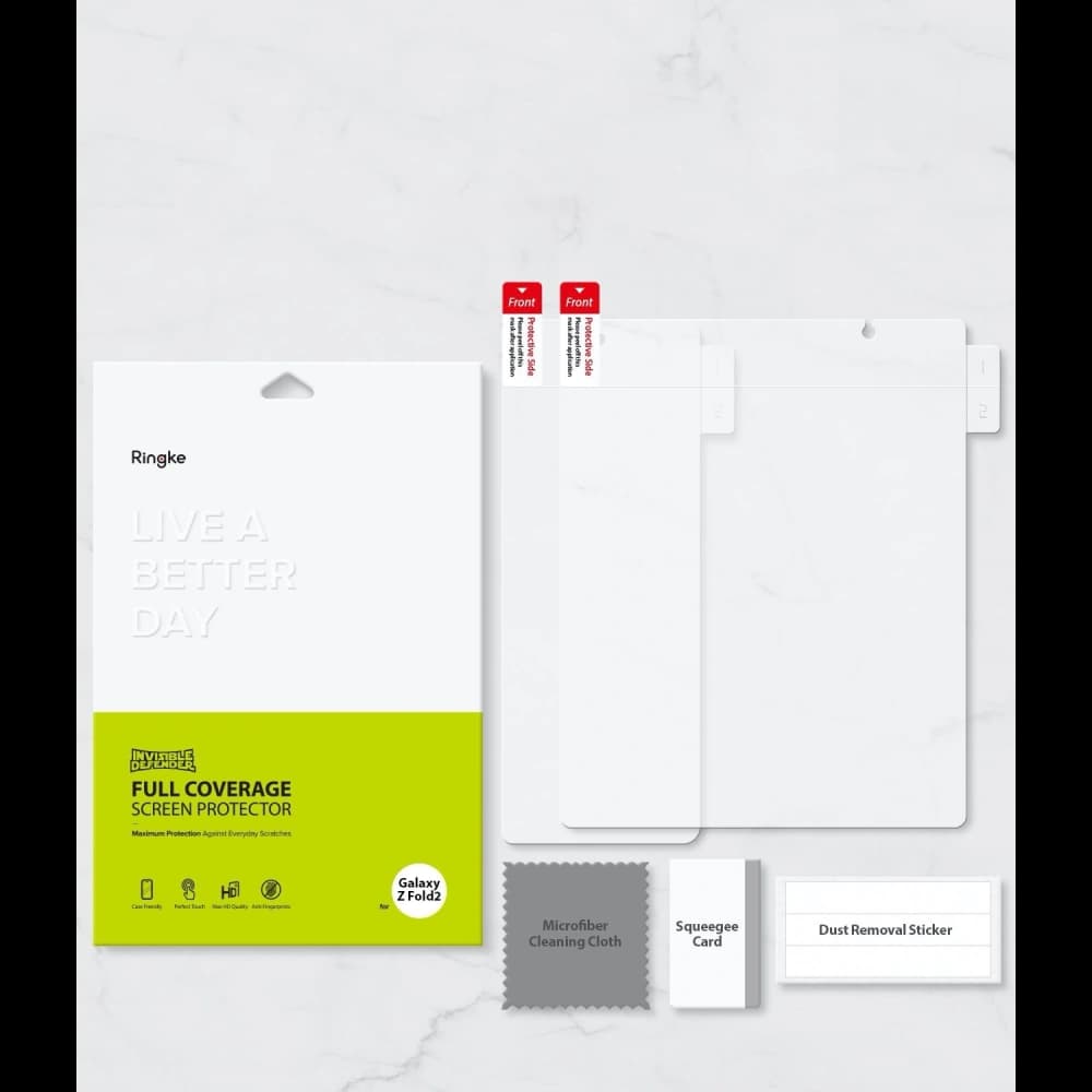 Fólia Ringke Invisible Defender Samsung Galaxy Z Fold 2 [2 PACK] - 12
