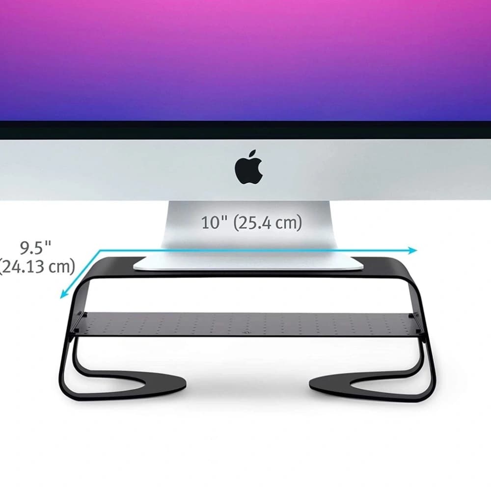 Podstawka Twelve South Curve Riser pentru Apple iMac (neagră) - 3