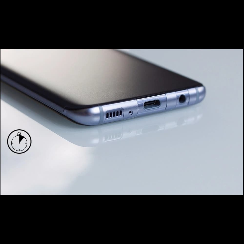 Hybridní sklo 3MK FlexibleGlass 3D + Folie High-Grip Samsung Galaxy A7 2018 - 8