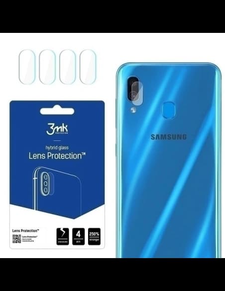 Hibrid üveg a fényképezőgép objektívhez 3MK Lens Protection Samsung Galaxy A11 [4 PACK]