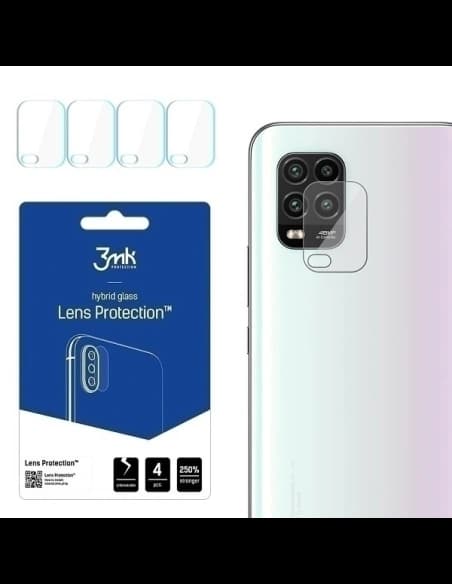 Hybidní sklo na objektiv fotoaparátu 3MK Lens Protection Samsung Galaxy A30 [4 PACK]