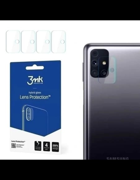 3MK Lens Protection Samsung Galaxy M31s [4 PACK]