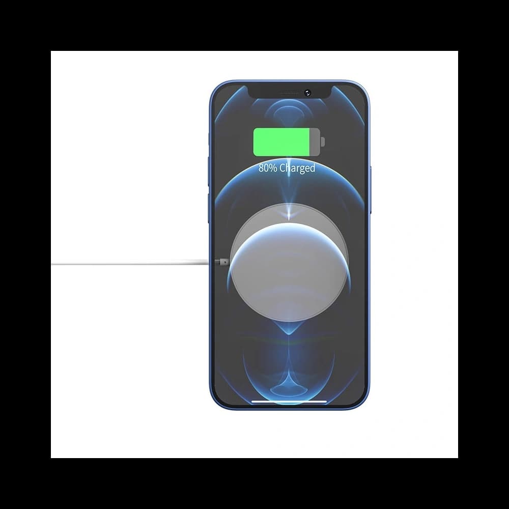 Hoco CW28 vezeték nélküli töltő MagSafe 15W fehér színben - 5