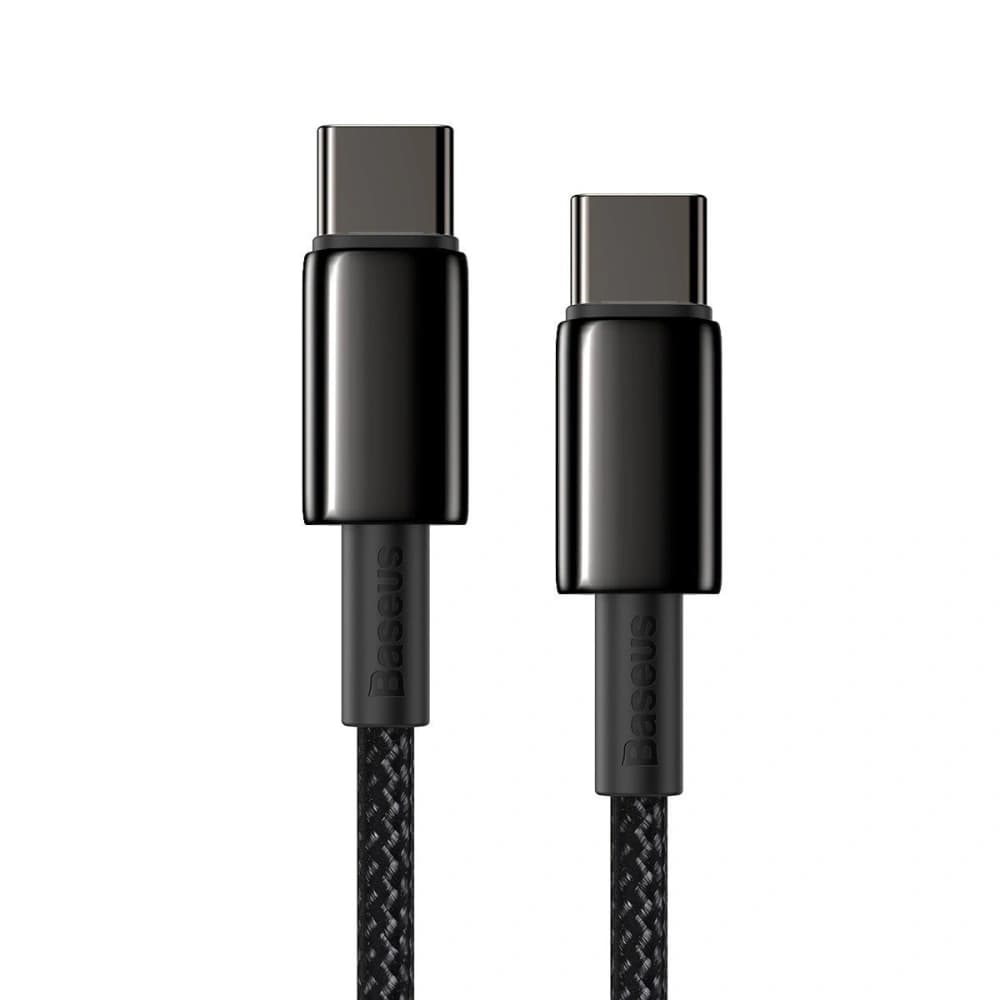 Baseus Tungsten Gold Cable Type-C to Type-C 100W 2m (black) - 2