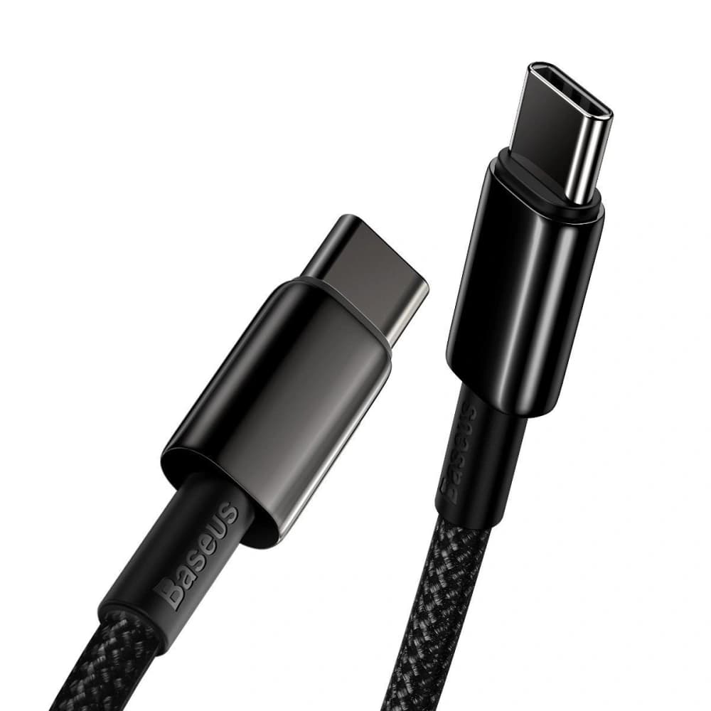 Baseus Tungsten Gold Cable Type-C to Type-C 100W 2m (black) - 3