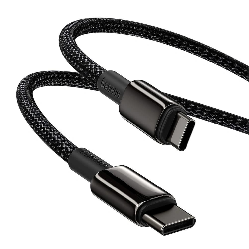 Baseus Tungsten Gold Cable Type-C to Type-C 100W 2m (black) - 6