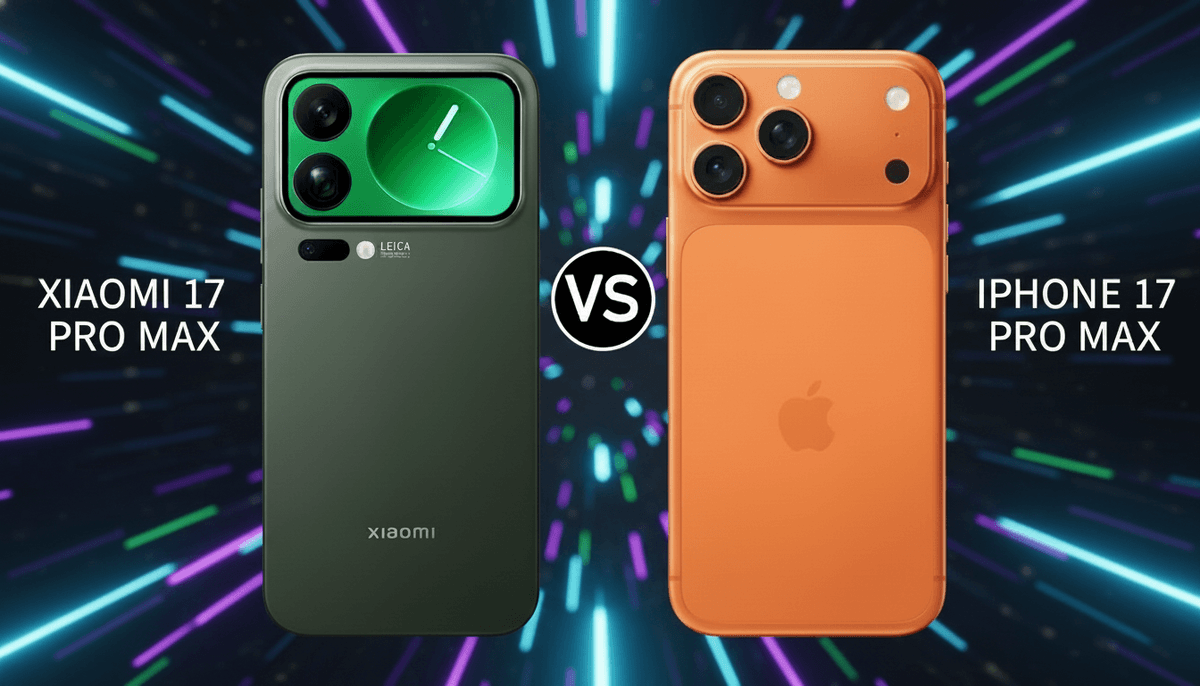 Xiaomi 17 Pro Max vs iPhone 17 Pro Max