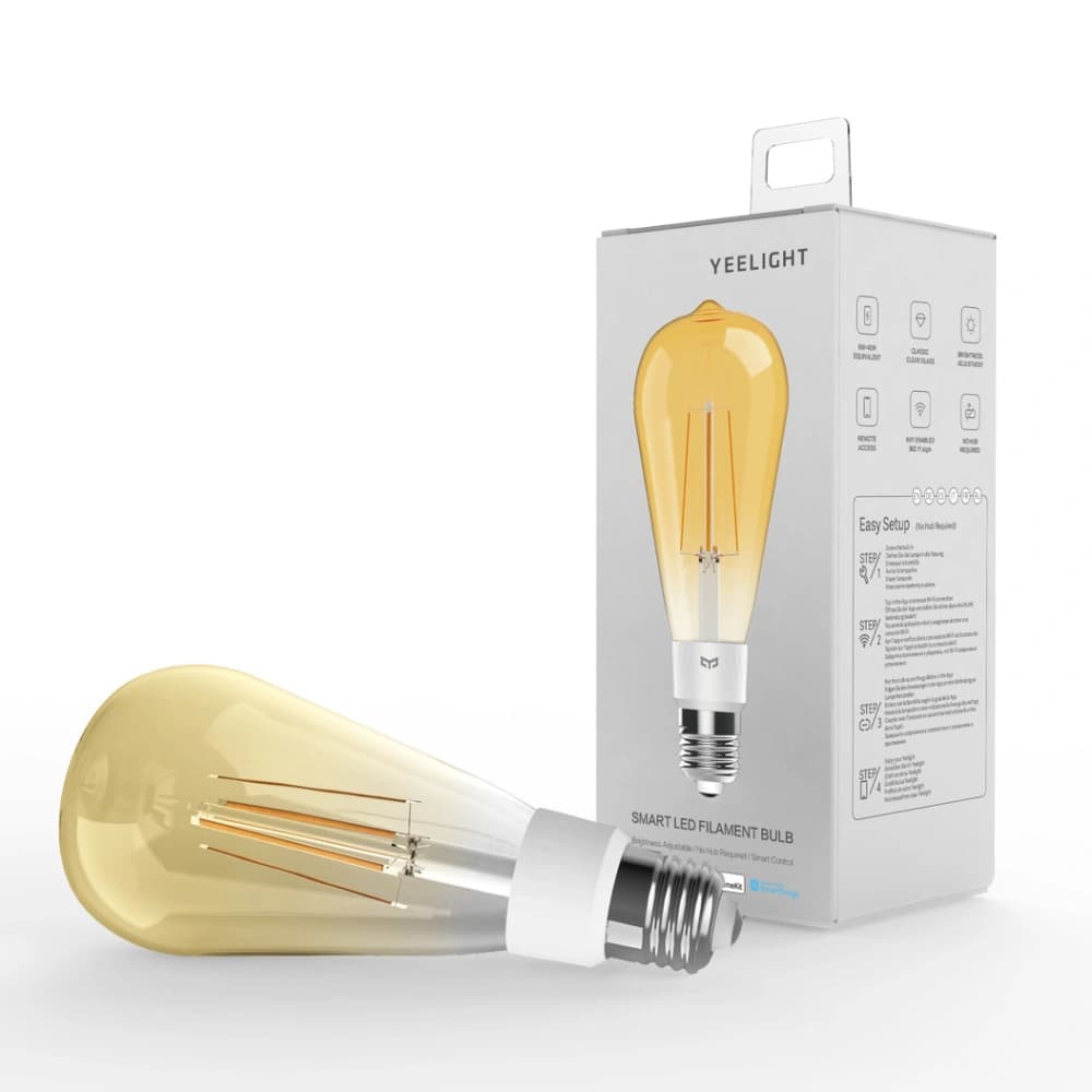 Smart Yeelight LED Filament bulb ST64