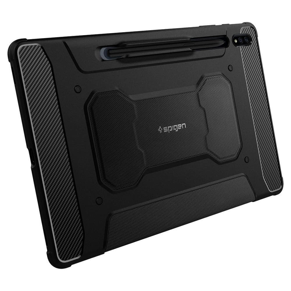 Etui Spigen Rugged Armor Pro Samsung Galaxy Tab S7/S8 11 Fekete - 6
