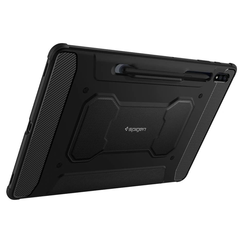 Etui Spigen Rugged Armor Pro Samsung Galaxy Tab S8+ Plus/S7+ Plus Fekete - 9