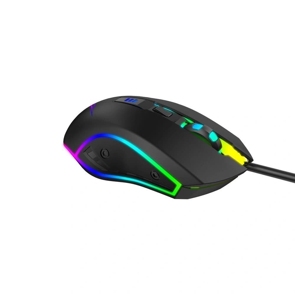 Gaming mouse Havit GAMENOTE MS1018 RGB 1000-3200 DPI - 3