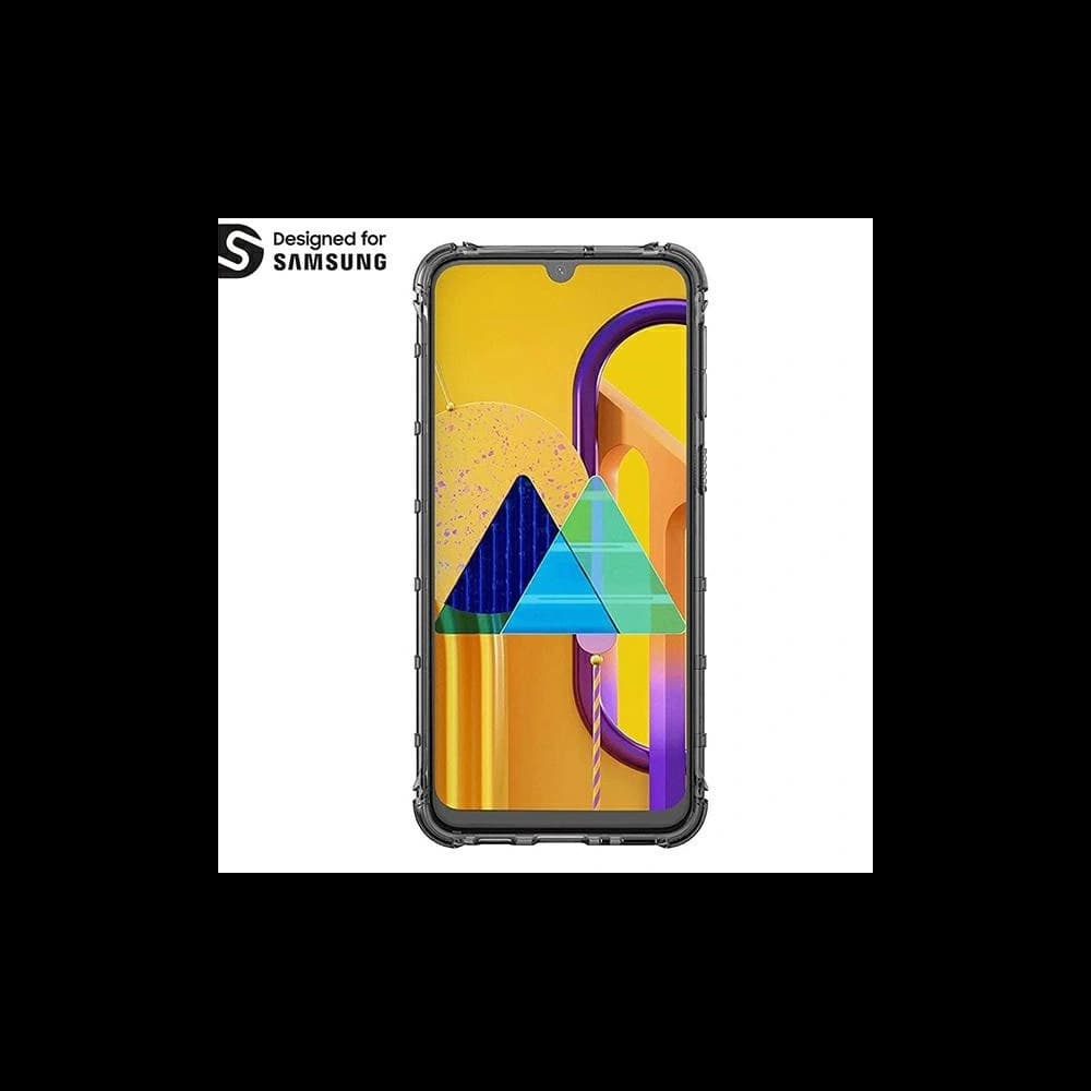 Etui Araree Samsung Galaxy M21 GP-FPM215KD Transparentní čirý kryt - 2