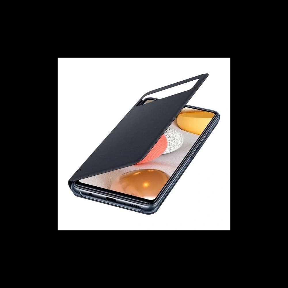 Etui Samsung Galaxy A42 5G EF-EA426PB černý/black S View Wallet Cover - 4