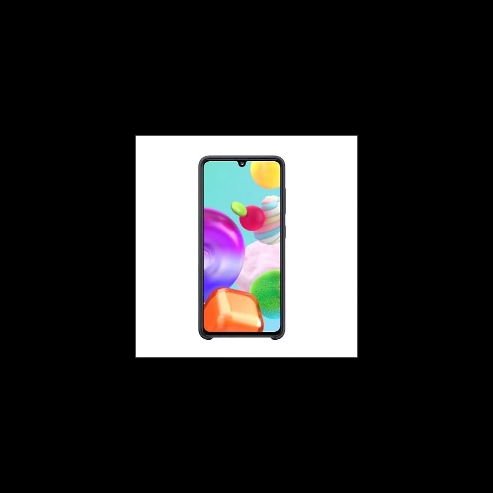 Etui Samsung Galaxy A41 EF-PA415TB černé/black Silicone Cover - 2