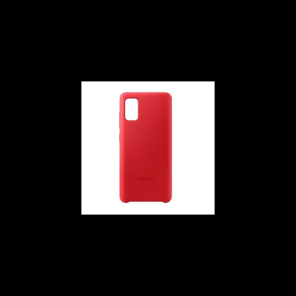 Samsung Galaxy A41 EF-PA415TR red Silicone Cover - 5