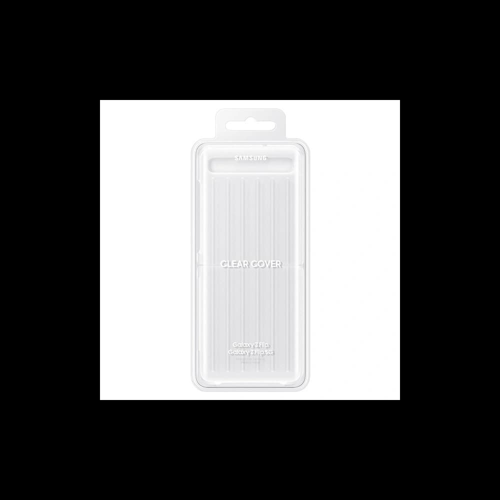 Etui Samsung Galaxy Z Flip EF-QF707CT Capac transparent clar - 3