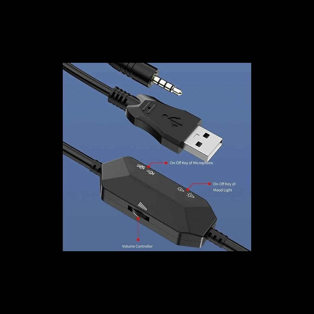 AWEI gaming ES-770i fülhalgató mikrofonnal fekete színben - 7