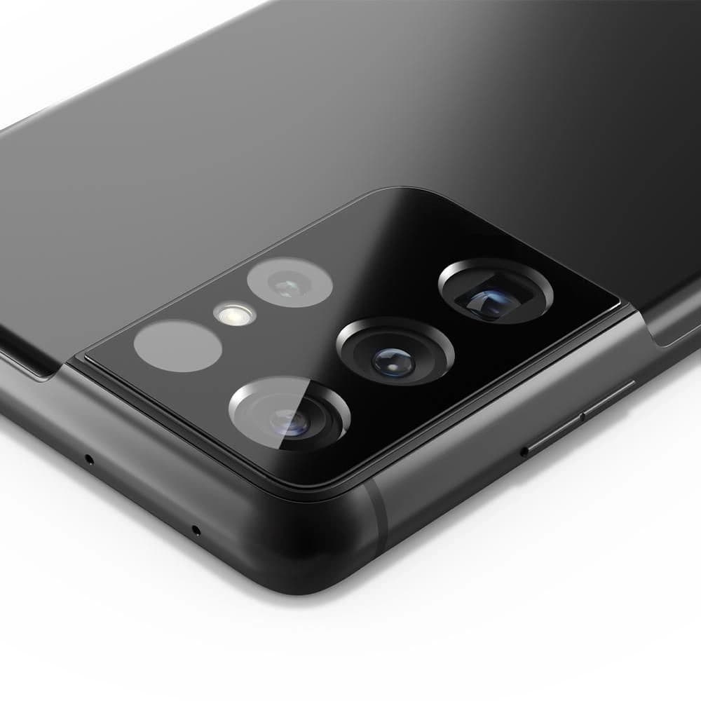 Tvrzené sklo na aparát Spigen Optik Camera Lens Samsung Galaxy S21 Ultra Černá - 4