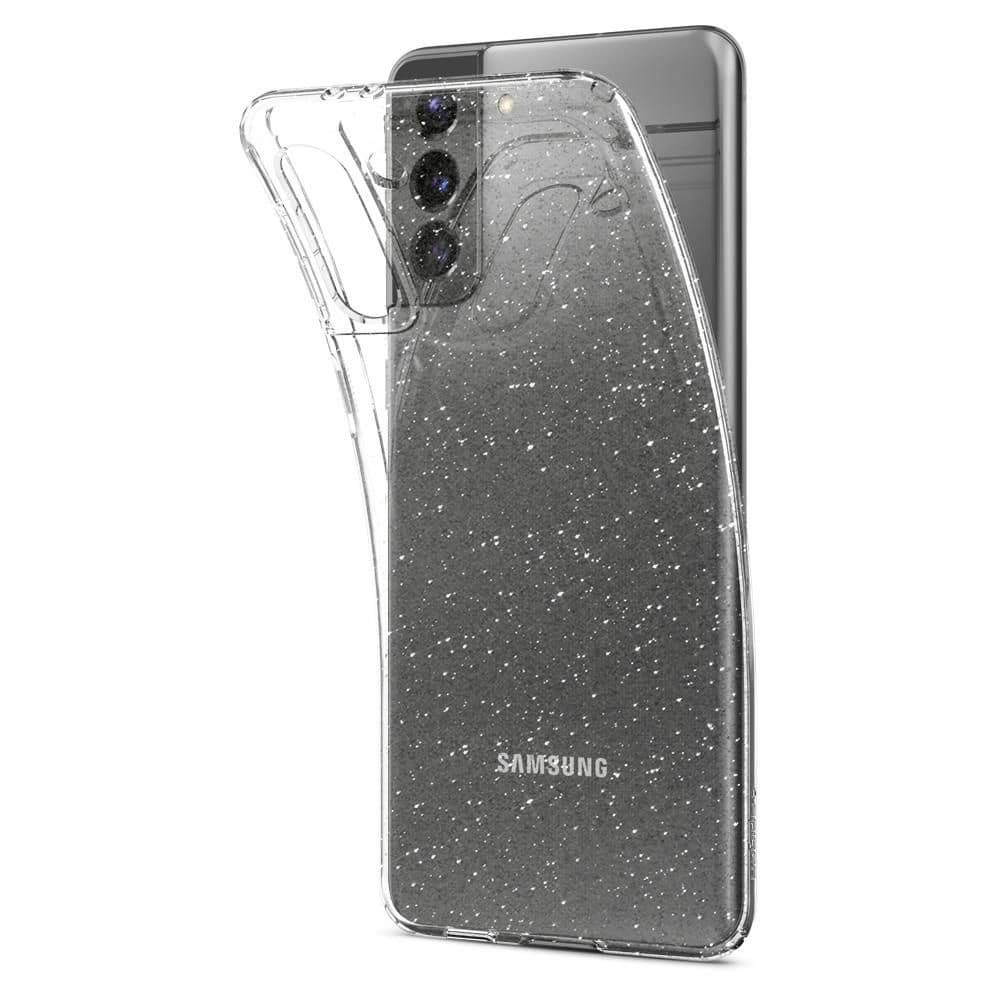 Spigen Samsung Case Flüssigkristall Galaxy S21 Glitzerkristall - 5