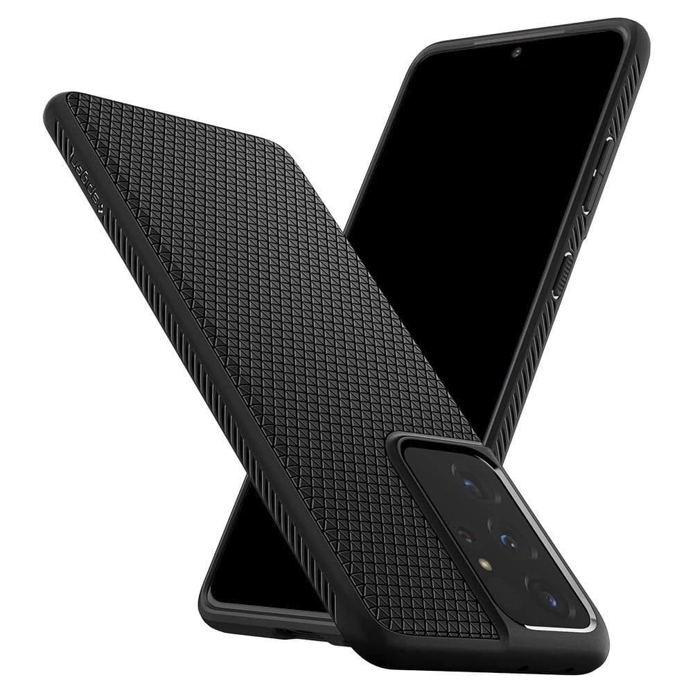 Spigen Liquid Air Samsung Galaxy S21 Ultra Matte Black - 7