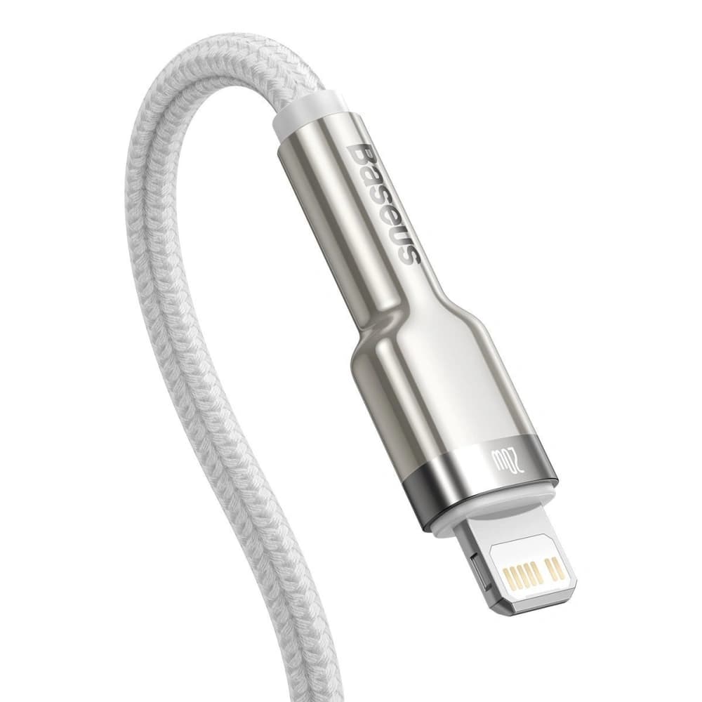 Baseus USB-C zu Lightning Kabel Cafule, PD, 20W, 2m (weiß) - 3