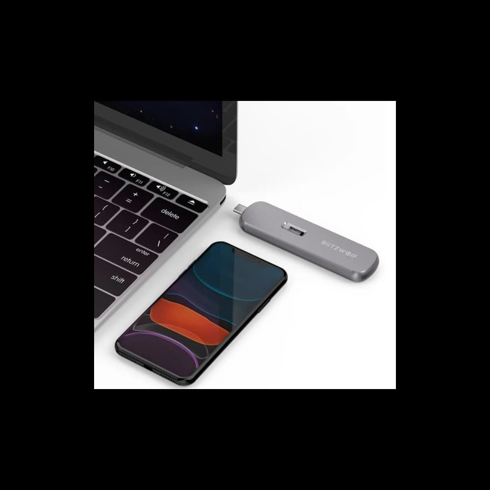 Obal disku SATA M.2 SSD BlitzWolf BW-SSDE5 B-key, 5Gbps, USB-A - 4