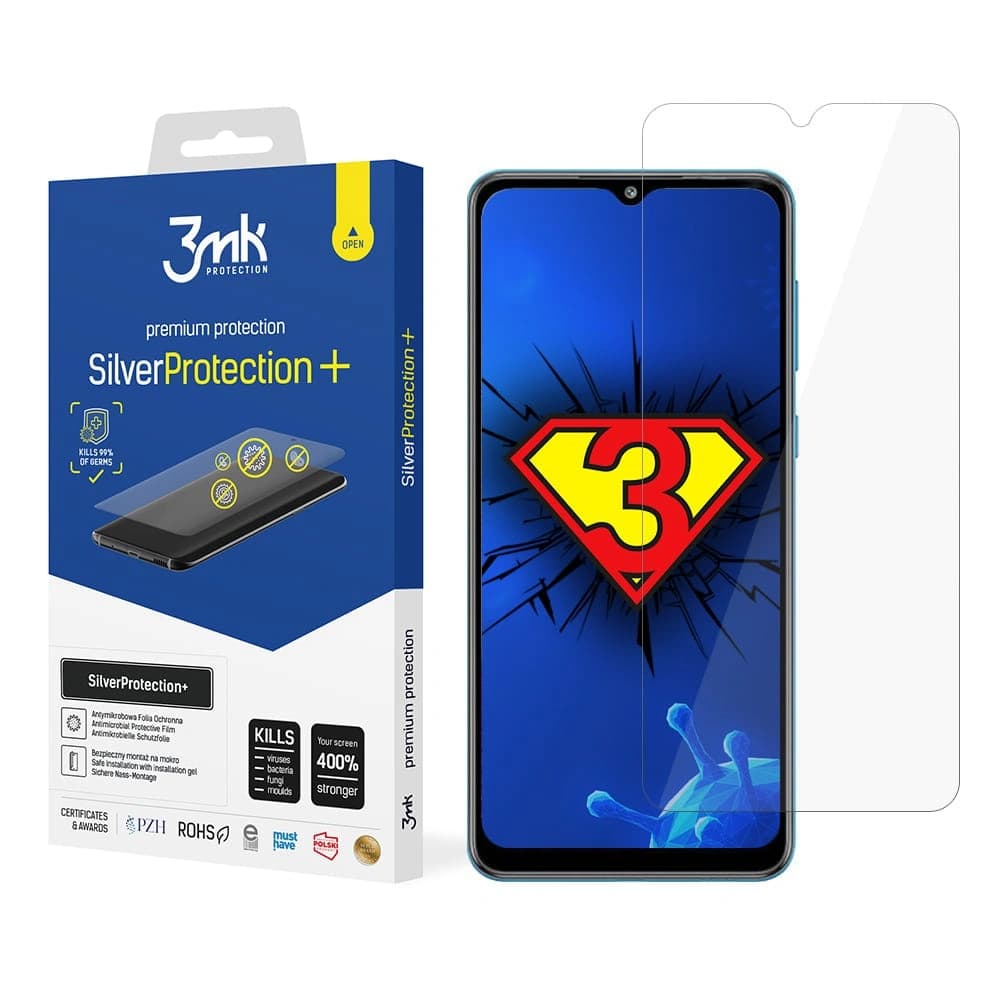 Antimicrobian folia de protecție 3MK Silver Protect+ Samsung Galaxy M02