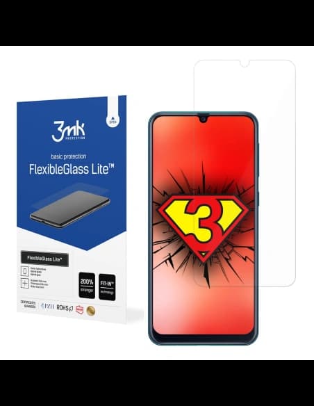 Hybidní sklo 3MK FlexibleGlass Lite Samsung Galaxy M21