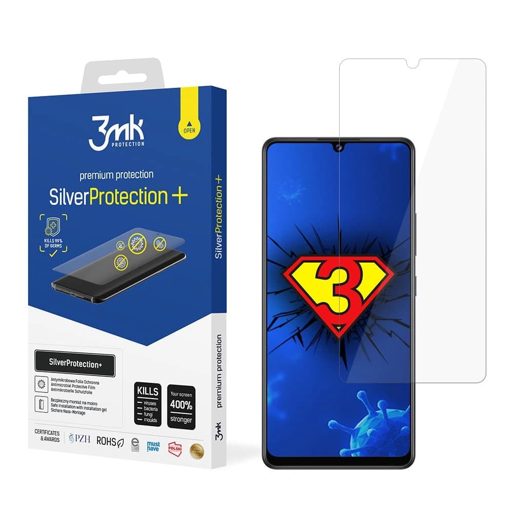 Antimikrobní ochranná fólie 3MK Silver Protect+ Samsung Galaxy A42 5G