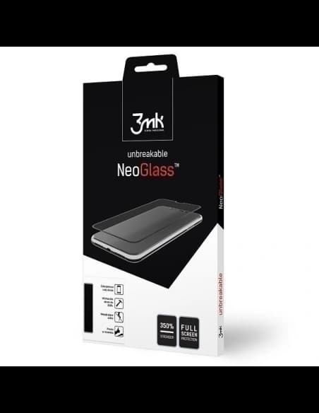 Ochranné sklo 3MK NeoGlass Samsung Galaxy M21 Full Cover černé