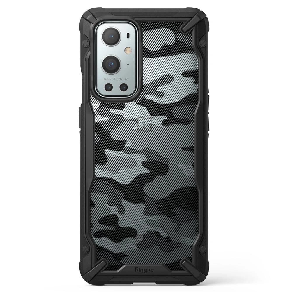 Ringke OnePlus Tasche Fusion-X Design 9 Pro Camo (Moro) Schwarz