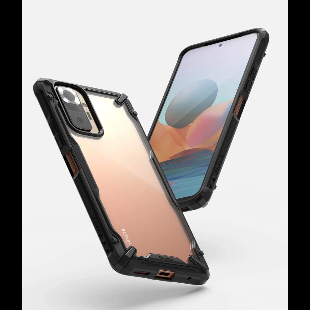 Ringke Tasche Fusion-X Redmi Note 10 Pro Schwarz - 3