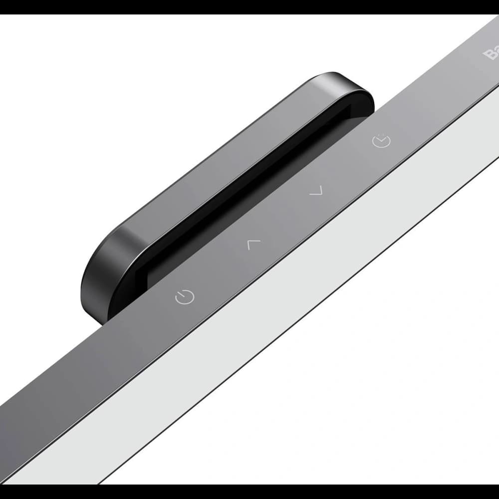 Lampa magnetică Baseus Magnetic Stepless, cu panou tactil (gri) - 3
