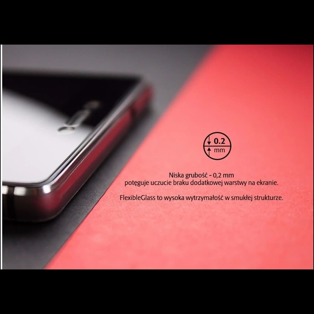 Hybridglas 3MK FlexibleGlass Samsung Galaxy A8 2018 - 6